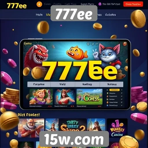 Interface e usabilidade do site 777ee